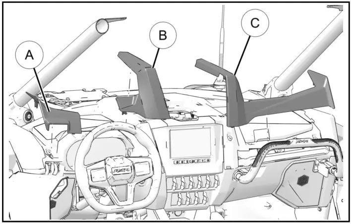 POLARIS PMX Audio Kit by Rockford Fosgate - INSTALLATION INSTRUCTIONS 4