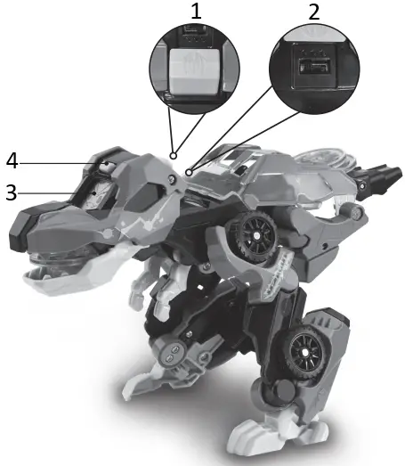 vtech the T-Rex Switch and Go Dinos C1