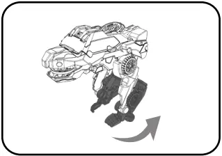 vtech the T-Rex Switch and Go Dinos E4