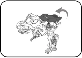 vtech the T-Rex Switch and Go Dinos E8