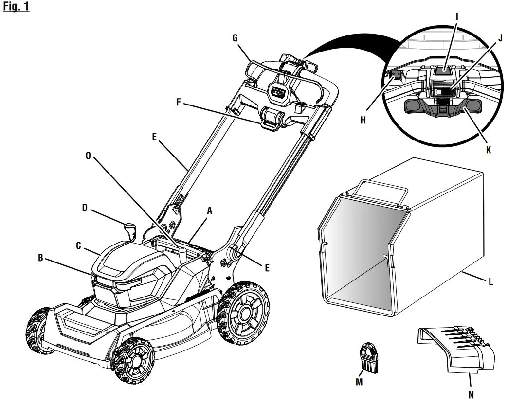 RYOBI RY401210 2X 40V HP Brushless AWD Mower - Description 6