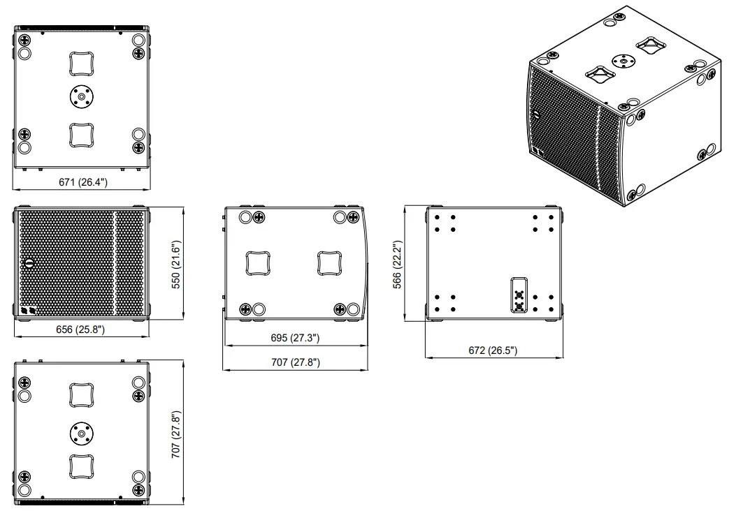 Arcline 118 dimensions