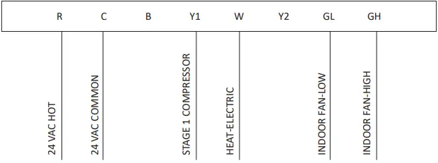 GE APPLIANCES RAK150VF2 Digital Wall Thermostat A5