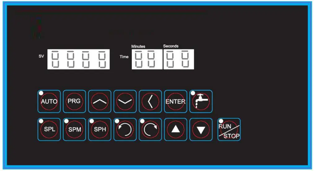 Base Polisher Control Panel