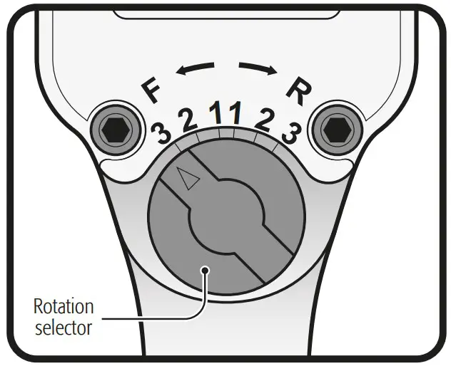 Rotation Direction and Torque Selection