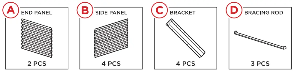 bcp SKY6000 Series Metal Raised Garden Bed - Fig 3