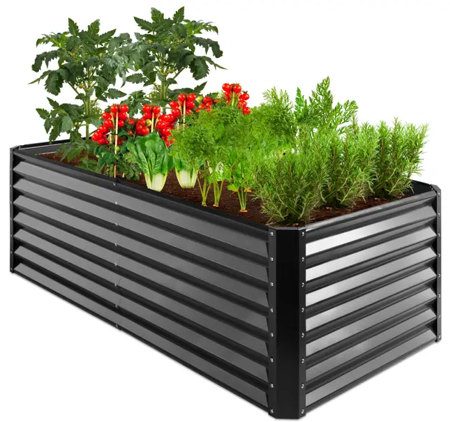 bcp SKY6000 Series Metal Raised Garden Bed