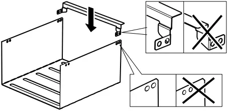 IKEA 405.145.59 ENHET Hanging Shelf Insert B4