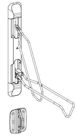 FE SPORTS LBM-06S Wall Mounted Bike Storage Racks