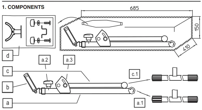 K-M-14960-Bass-Saxophone-Stand-fig 1
