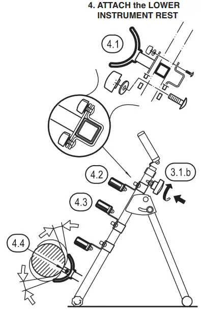 K-M-14960-Bass-Saxophone-Stand-fig 4