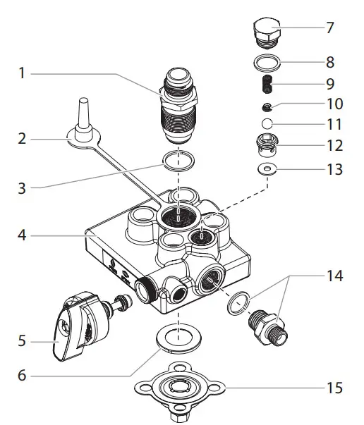 TITAN 0508074A AIR COAT Air Assisted Airless Spray System - Pump Head