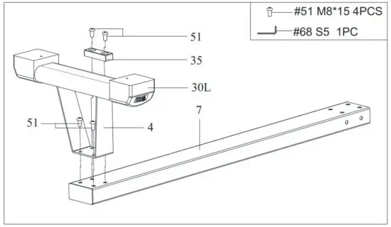 FIG 6 ASSEMBLY INSTRUCTIONS