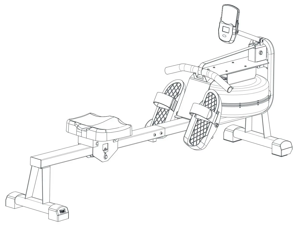 Sunny Sf-rw522073 Hydro Water Rowing Machine User Manual Sunny Sf-rw522073 Hydro Water Rowing Machine User Manual