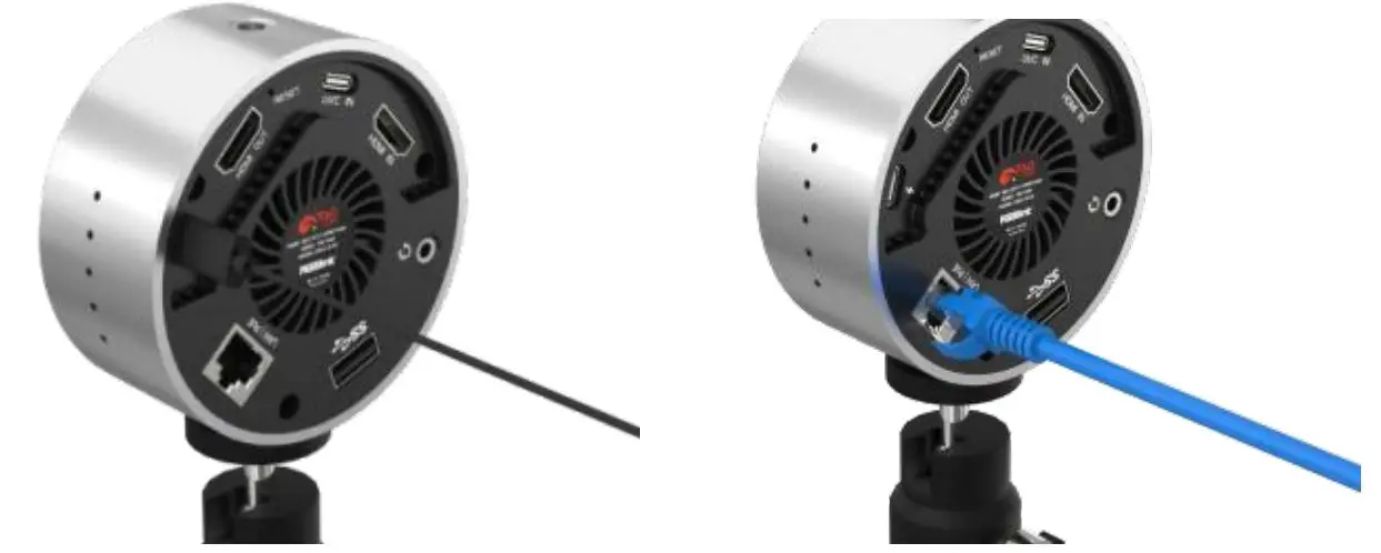 RGBlink TAO 1mini All In One Live Streaming Codec - Connect Power Supply