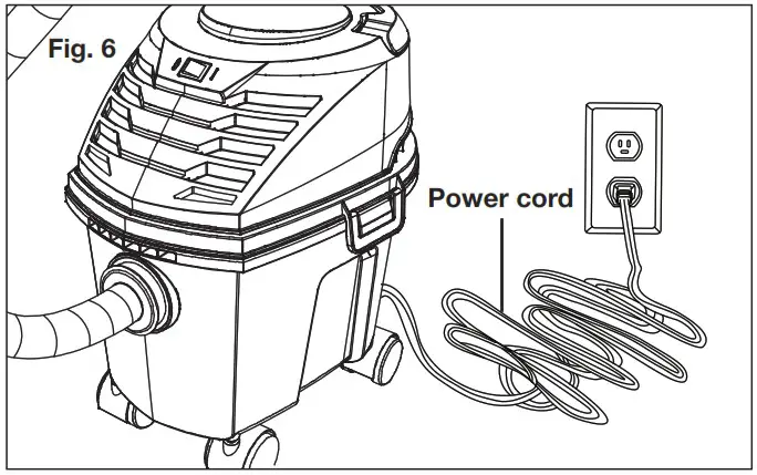 Sun Joe SWD2500 Electric WetDry Vacuum - Operation 1
