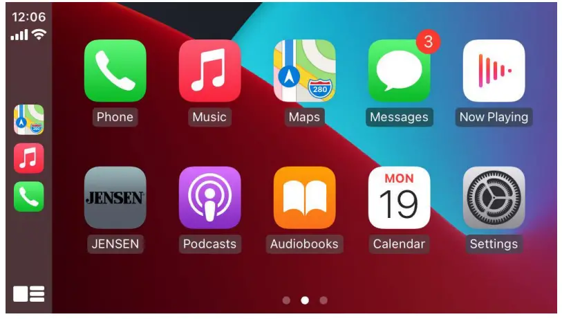 SiriusXm CAR710W Media Receiver with CarPlay - CarPlay Operation