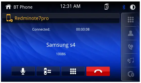 SiriusXm CAR710W Media Receiver with CarPlay - Dialing a Number