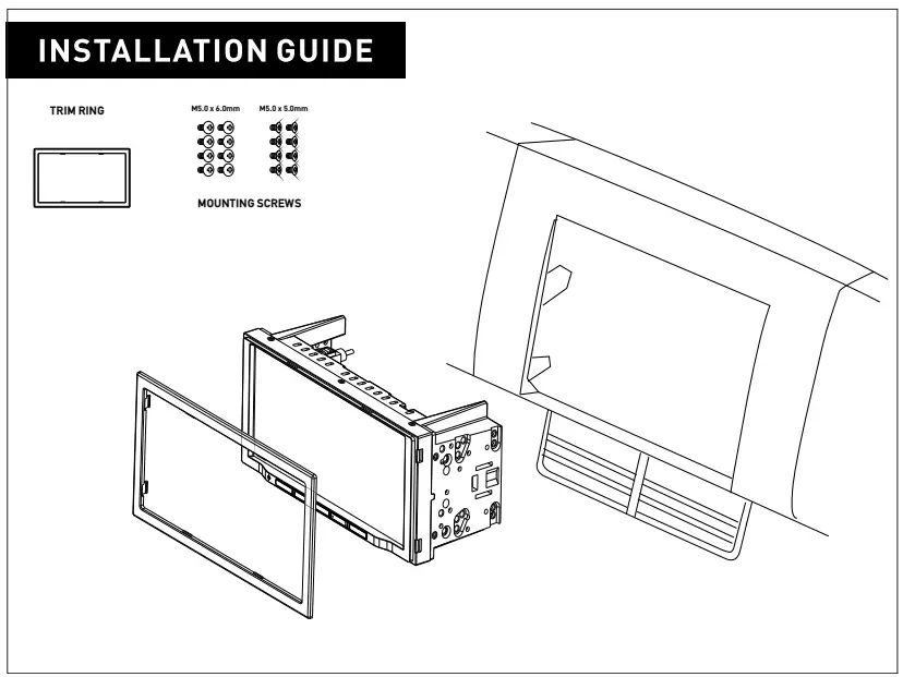 SiriusXm CAR710W Media Receiver with CarPlay - Installation