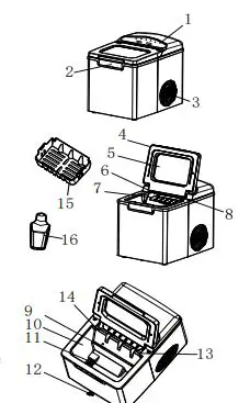 MORRIS-DIM-12146-Ice-Maker-fig-1