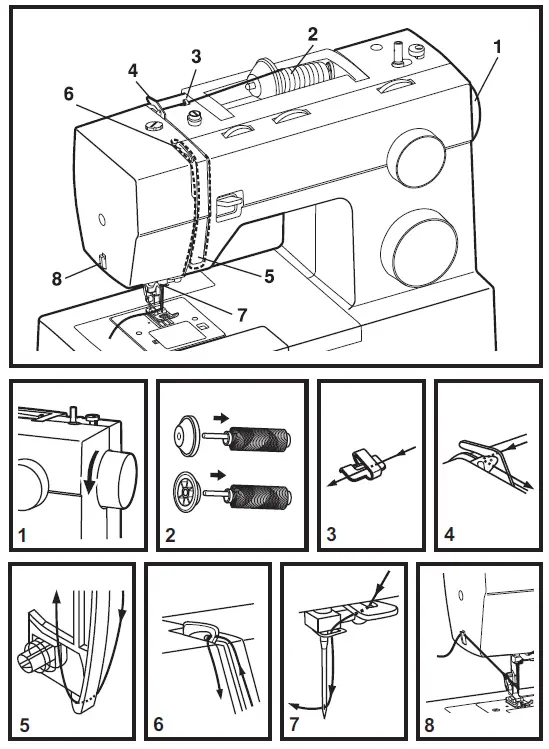 Singer 4411 Sewing Machine Instruction Manual-fig-11