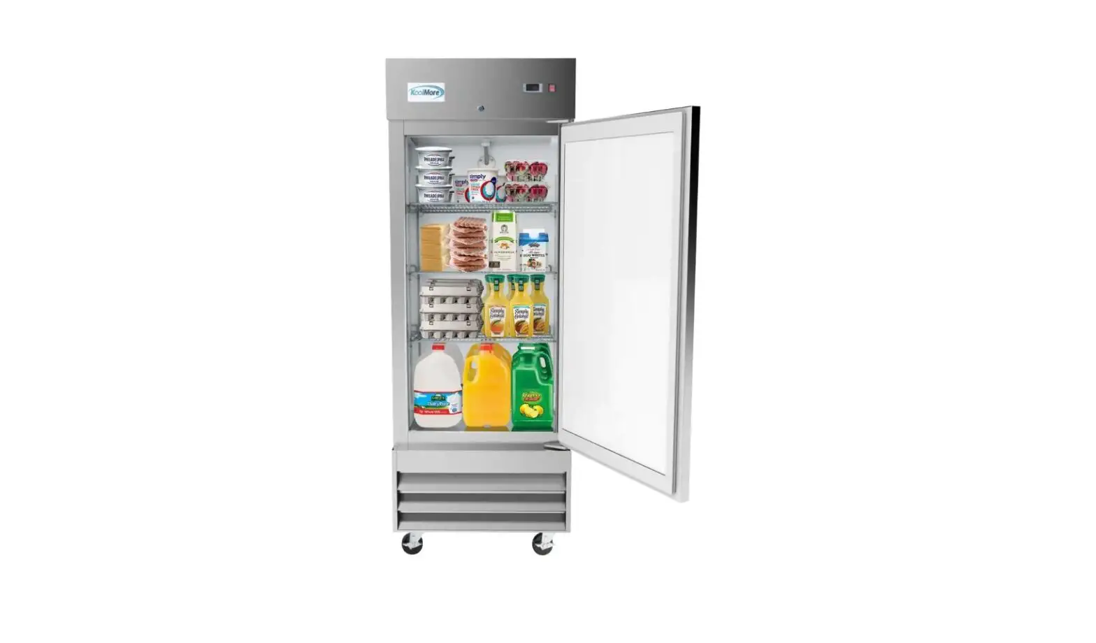 Koolmore R29-1ss Commercial Stainless Steel Solid Half Door Reach In Refrigerator User Manual Koolmore R29-1ss Commercial Stainless Steel Solid Half Door Reach In Refrigerator User Manual