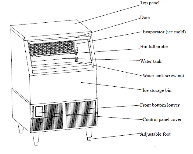 MAXX-ICE-MIM250R-freestanding-Self-Contained-Ice-Maker-01