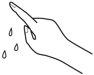 Haier AD90S2SM3FA Duct Type Air Conditioner - wet hand