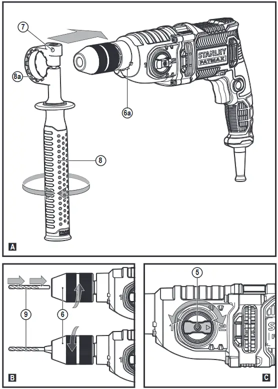 STANLEY FMEH850 Impact Drill - OVERVIEW 1