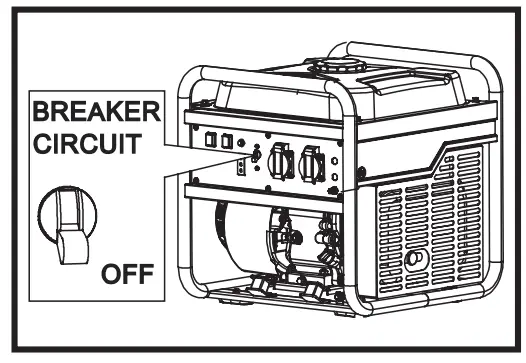 KING 3000W Rated Power Inverter Generator - Fuel tank2