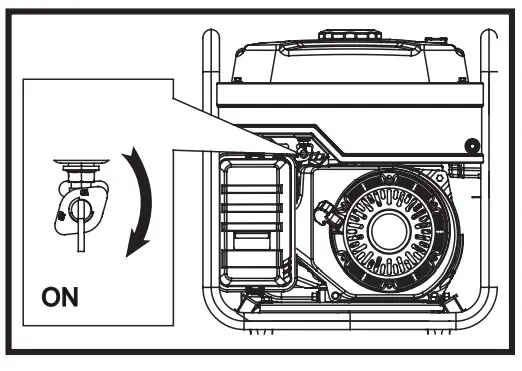 KING 3000W Rated Power Inverter Generator - Fuel tank3