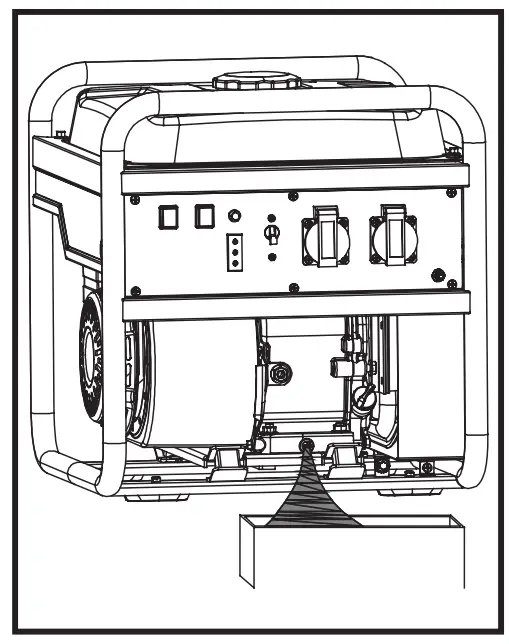 KING 3000W Rated Power Inverter Generator -OIL REPLACEMENT