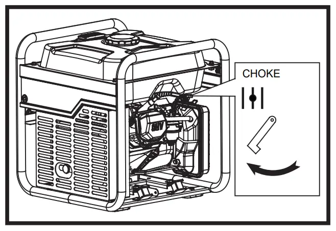 KING 3000W Rated Power Inverter Generator - POWER