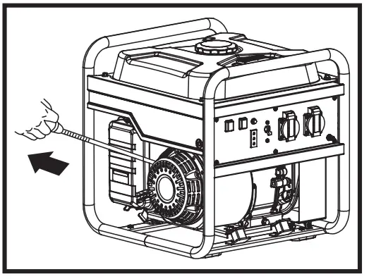KING 3000W Rated Power Inverter Generator - PULL START 2