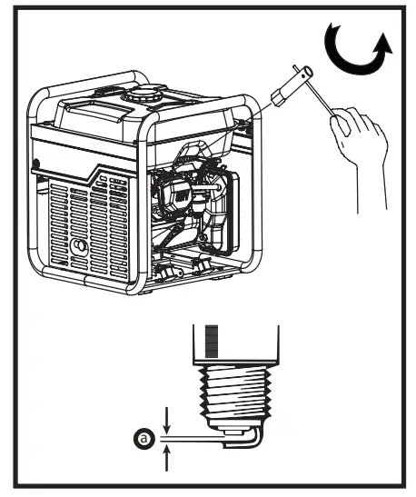 KING 3000W Rated Power Inverter Generator -SPARK PLUG