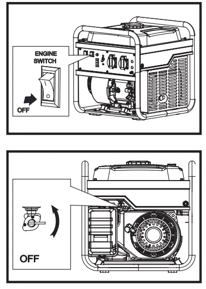 KING 3000W Rated Power Inverter Generator -breaker 1