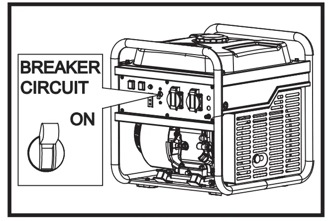 KING 3000W Rated Power Inverter Generator - generator rated