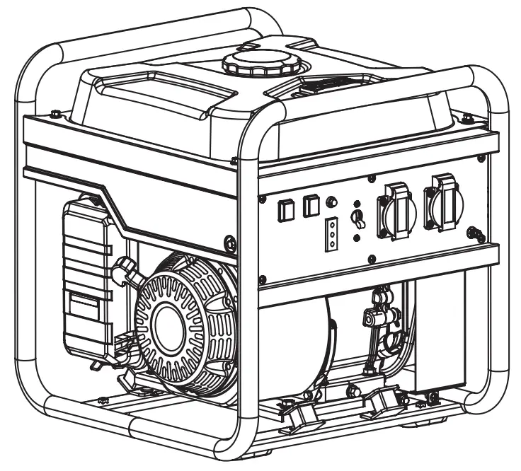 KING 3000W Rated Power Inverter Generator