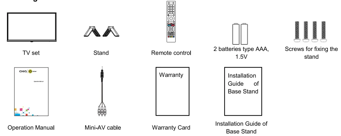 CHiQ L32G7L 32 Inch Smart LED TV - Fig