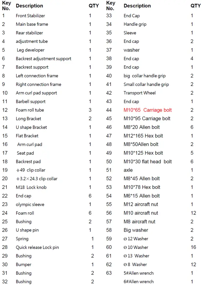 Trekkrunner HG-SM3110 Including Leg Extension-Curl and Arm Curl Attachments-FIG13