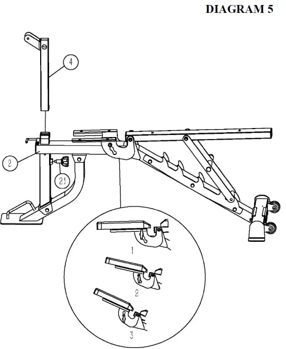 Trekkrunner HG-SM3110 Including Leg Extension-Curl and Arm Curl Attachments-FIG9