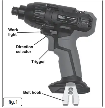 SEALEY-CP20VID-20V-SV20-Series-Hex-Drive-Impact-Driver-fig-2
