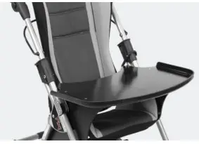 medifab 2563 0006 191 Rigid Lightweight Stroller - Tray Table