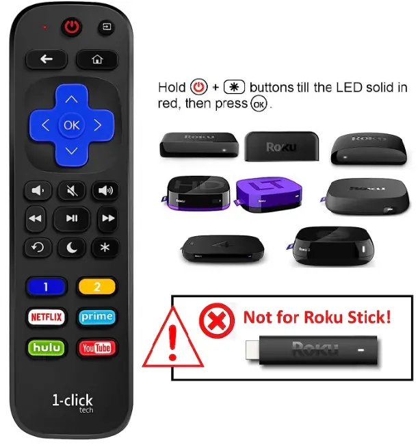 1-clicktech RT-AE07 Remote for Roku TV-fig- (4)