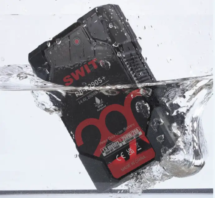 SWIT Electronics PB-R160S+ 160Wh Heavy Duty IP54 Battery 2