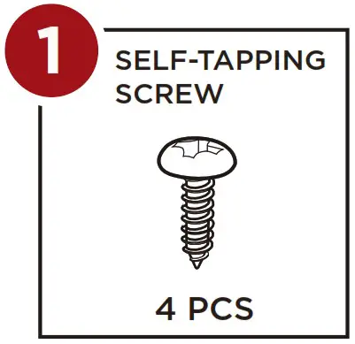 bcp SKY6818 6V Kids Ride On ATV 4 Wheeler - HARDWARE