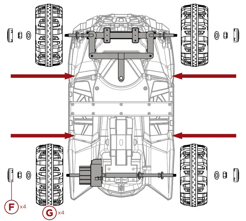 bcp SKY6818 6V Kids Ride On ATV 4 Wheeler - PRODUCT ASSEMBLY 5