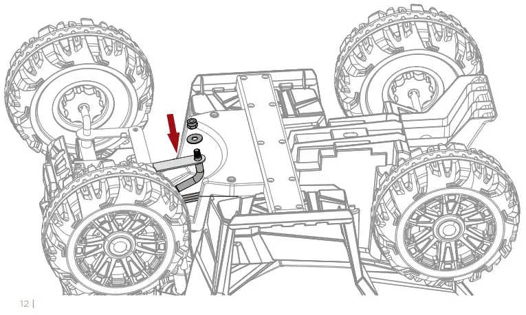 bcp SKY6818 6V Kids Ride On ATV 4 Wheeler - PRODUCT ASSEMBLY 9