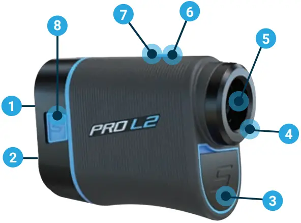 Shot Scope Pro L2 Laser Rangefinder - Description