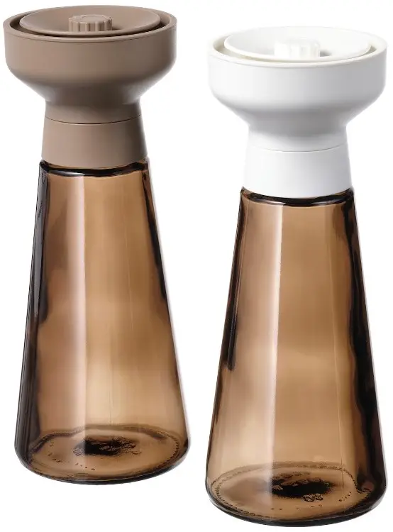 IKEA AA-2352789-2-100 Spice Mill Glass Brown 19 Cm